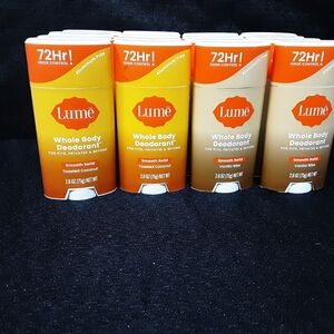 16 New Lume Deodorants,8 Vanilla Bliss And 8 Toasted Coconuts